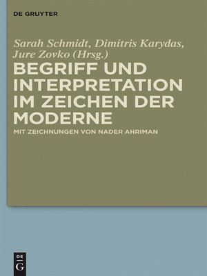 cover image of Begriff und Interpretation im Zeichen der Moderne